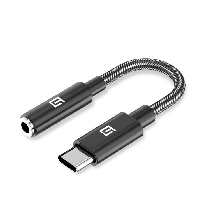 Переходник Armorstandart USB-C M to 3.5mm F black Фото