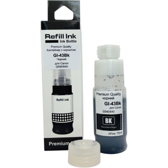 Чернила Premium Quality Canon GI-43 70мл Black 4698C001 Фото