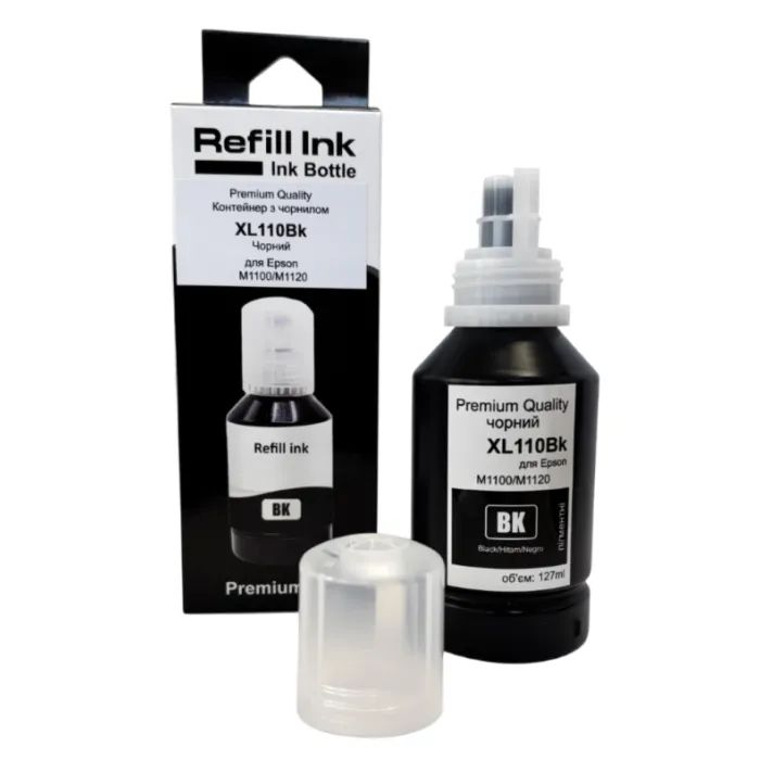 Чернила Premium Quality Epson XL110 127мл Black Pigment Фото