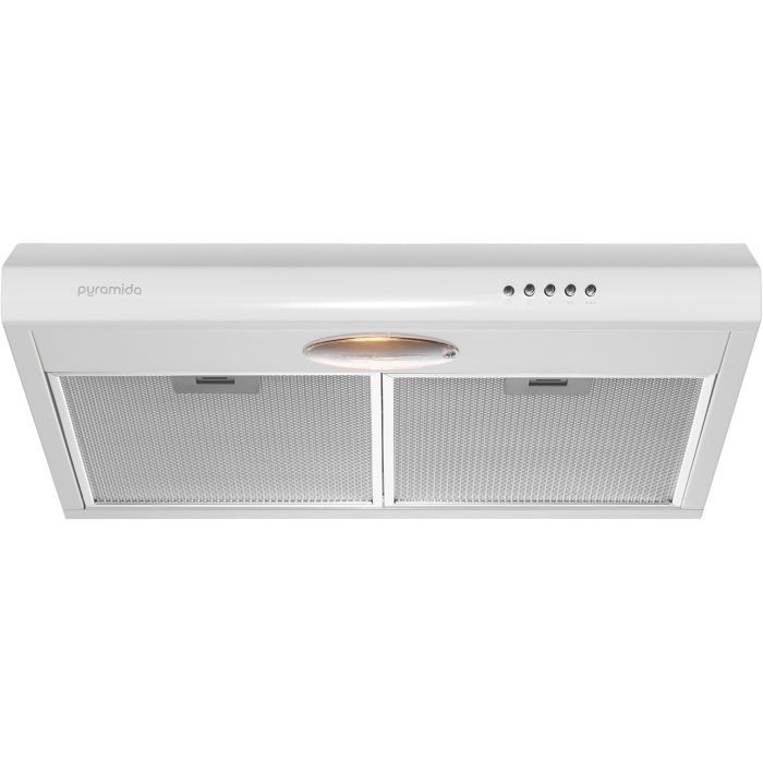Вытяжка кухонная Pyramida UX 60 (380) B WH Фото