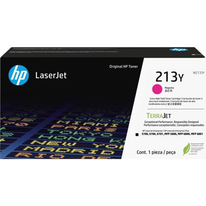 Картридж HP CLJ 213Y Magenta 12K Фото