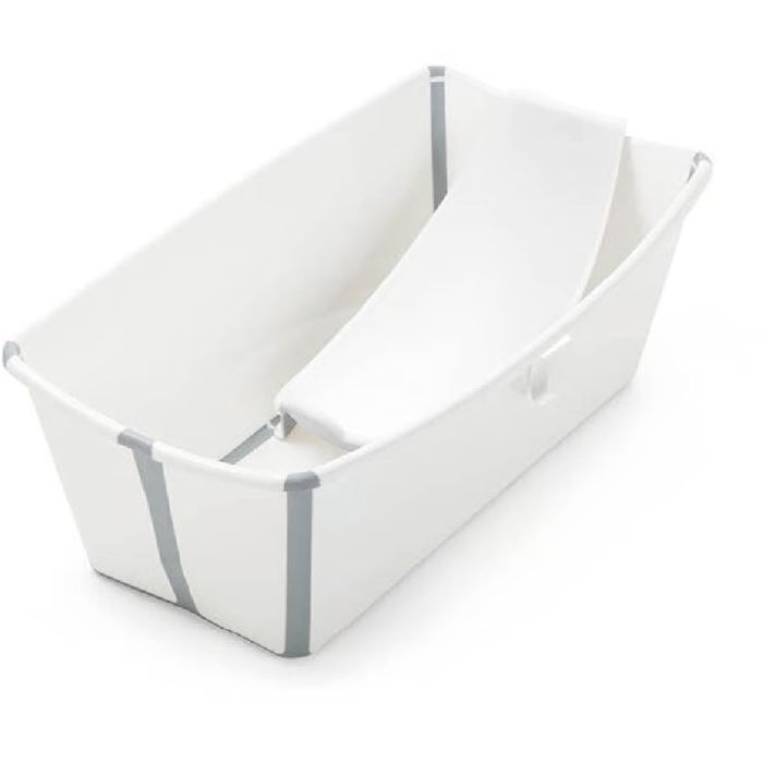 Ванночка Stokke Flexi Bath та підставка, біла Фото
