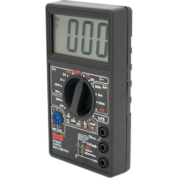 Цифровой мультиметр HAOYUE DT-860C, щупи, термопара, Box Фото