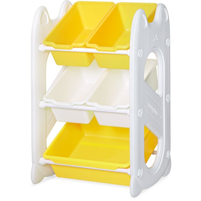 Детский стеллаж Mealux Coral Mini Yellow Фото