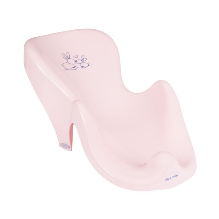 Горка для купания Tega Baby антиковзка Bunny powder pink Фото