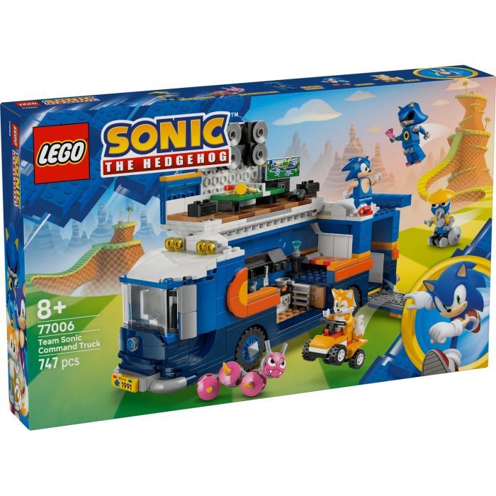 Конструктор LEGO Sonic и командный грузовик Фото
