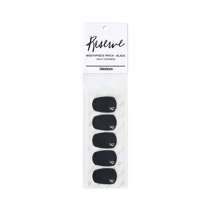 Наклейки для мундштука D'Addario Reserve Mouthpiece Patches (Black) Фото