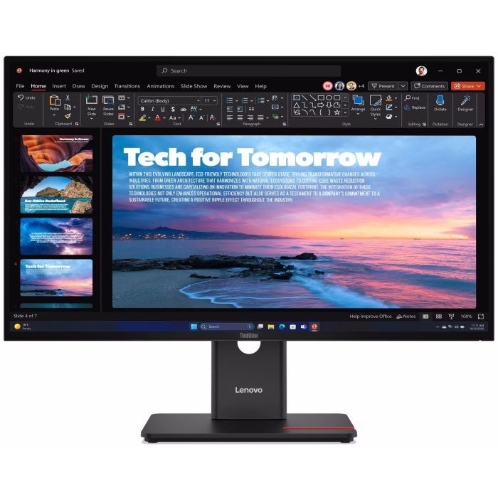 Монитор Lenovo T27QD-40 Фото