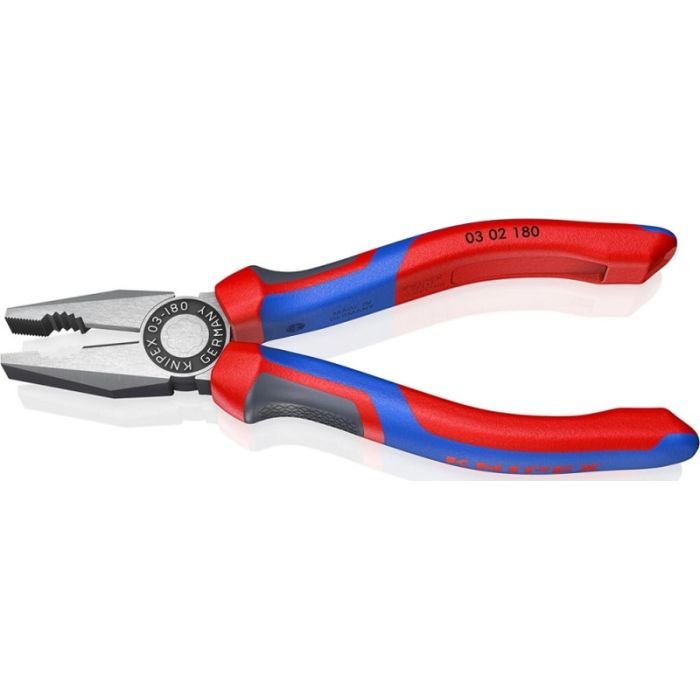 Плоскогубцы KNIPEX комбинированные 03 02 180 Фото