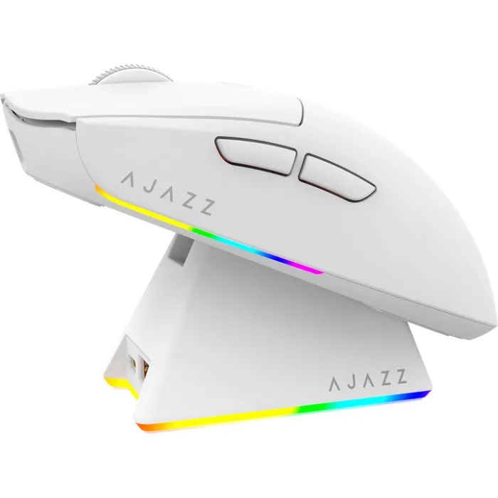 Мышка Ajazz AJ139 V2 MC Wireless/Bluetooth/USB White Фото