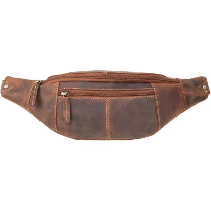 Сумка Visconti 721 Bumbag Large Oil Tan Фото