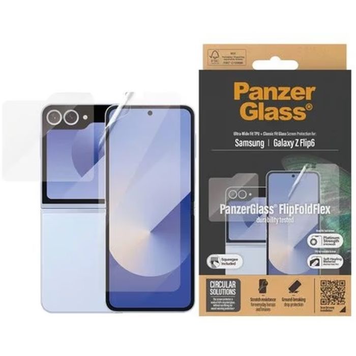 Стекло защитное PANZERGLASS Samsung Galaxy Flip6 Glass & Film Фото
