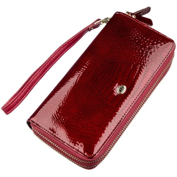 Кошелек ST Leather Бордовый Фото
