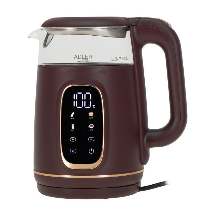 Электрочайник Adler AD 1305 burgundy Фото