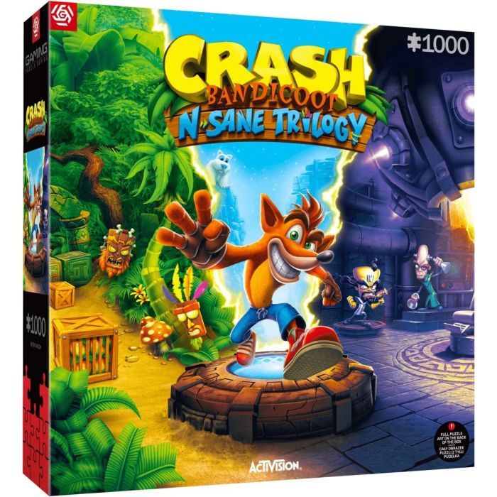 Пазл GoodLoot Crash Bandicoot N Sane Trilogy 1000 эл. Фото