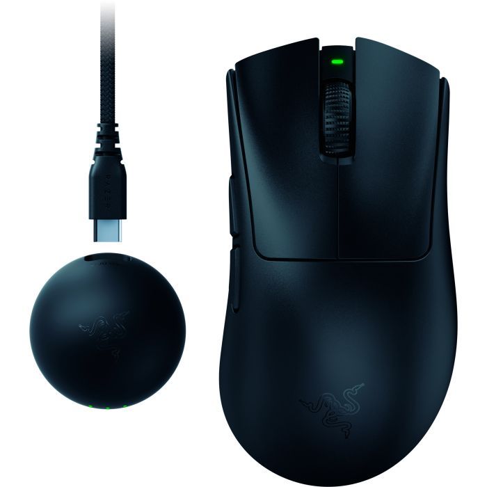 Мышка Razer DeathAdder V4 Pro Wireless/USB Black Фото