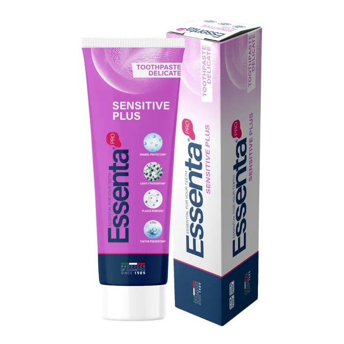 Зубная паста Essenta Pro Sensitive Plus 75 мл Фото