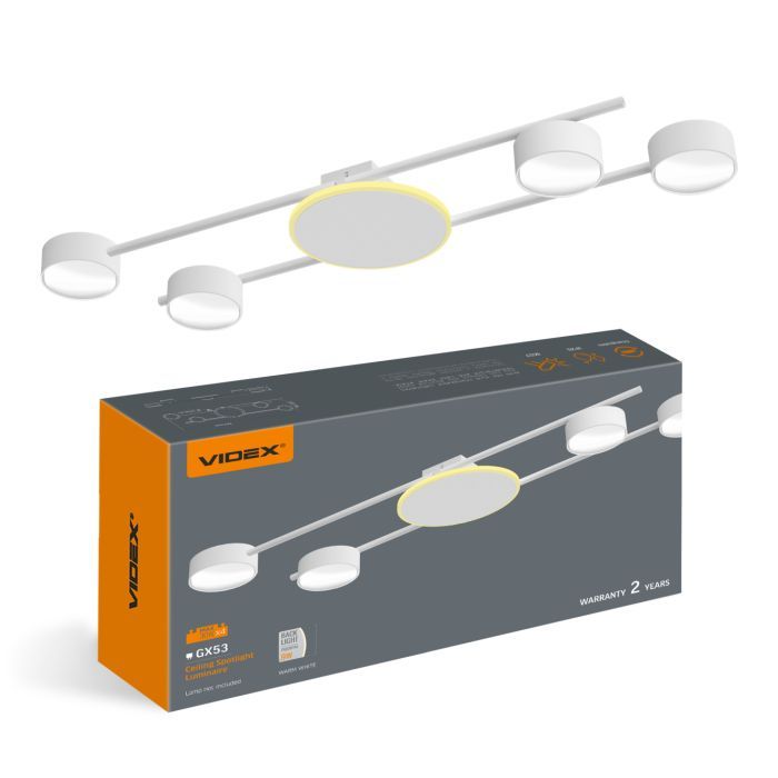 Светильник Videx під лампу 4xGX53 Фото
