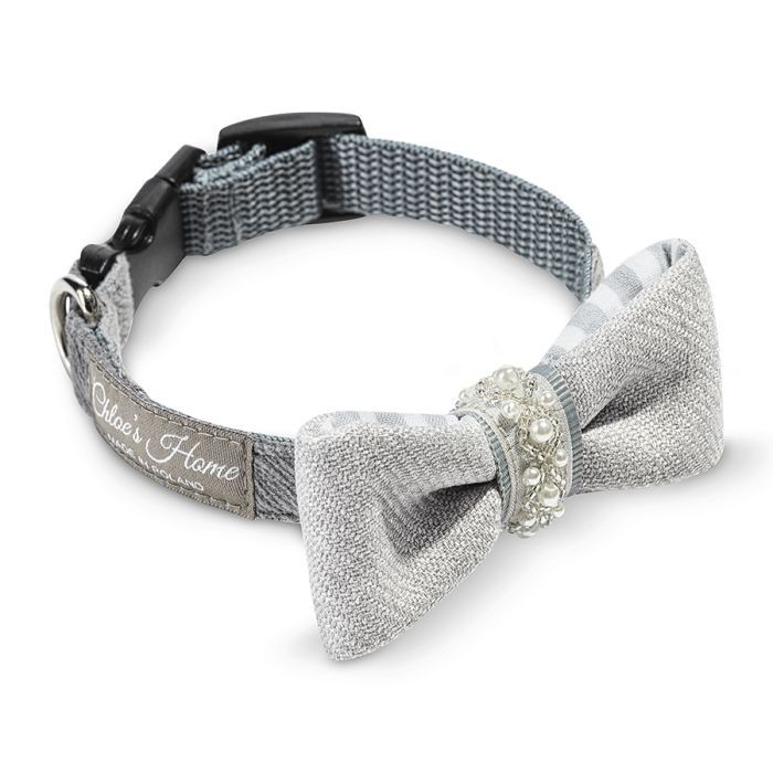 Ошейник для животных Chloe's Home Perlove серый M Фото