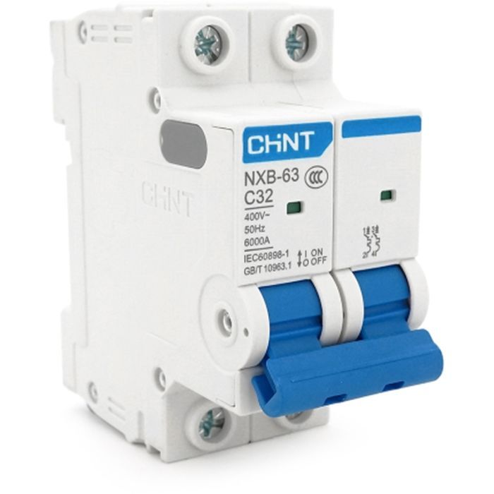 Автоматический выключатель CHINT NXB-63-2P-C32 Фото