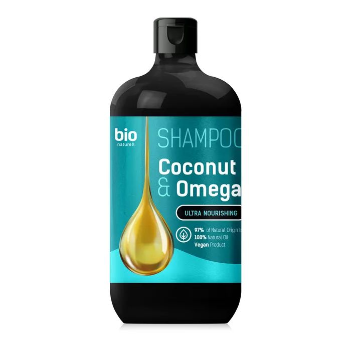 Шампунь Bio Naturell Coconut Oil & Omega 3 946 мл Фото