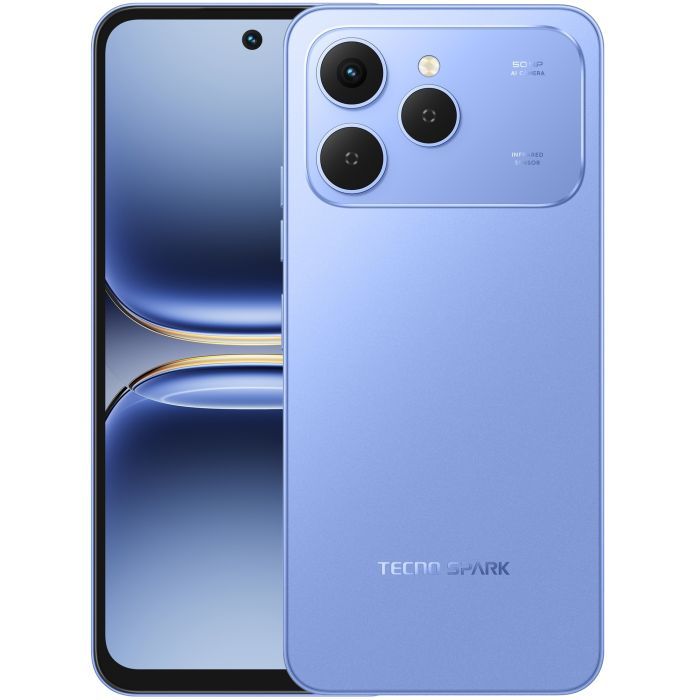 Мобильный телефон Tecno Spark 40 8/256Gb Mirage Blue Фото