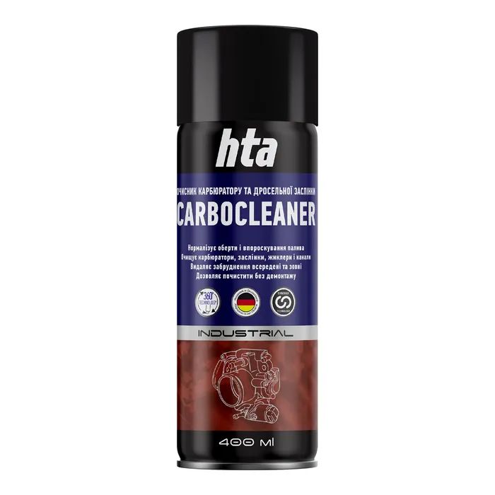 Автомобильный очиститель HTA CARBOCLEANER CO2 400 мл Фото