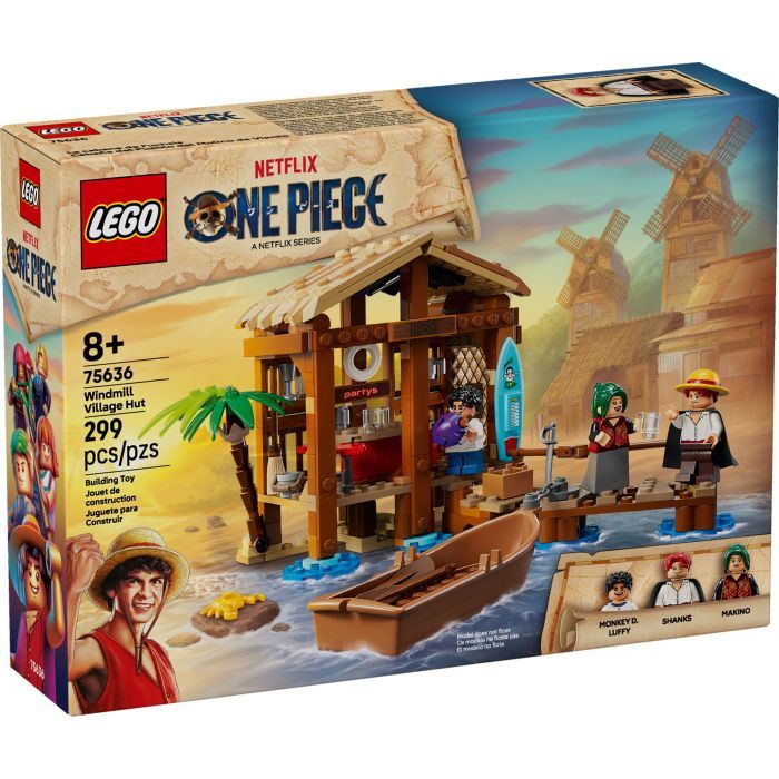 Конструктор LEGO One Piece Хижина в Селении Ветряков Фото
