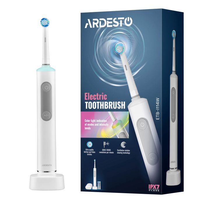 Электрическая зубная щетка Ardesto ETB-I114W Фото
