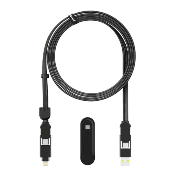 Дата кабель Rolling Square 6in1 inCharge XL 2.0m black Фото