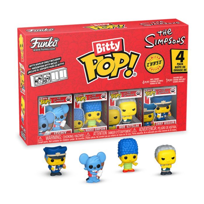 Фигурка Funko Pop набір Bitty Pop Сімпсони Чух Фото