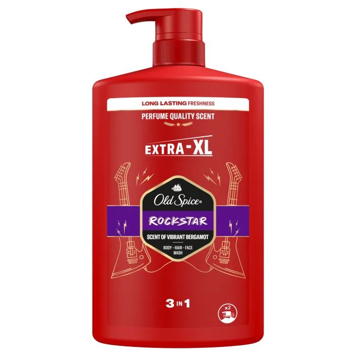 Гель для душа Old Spice 3-в-1 Rockstar 1000 мл Фото