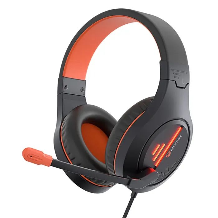 Наушники Meetion HP021 Black/Orange Фото