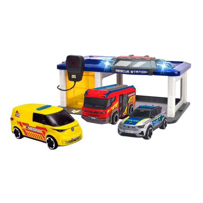 Спецтехника Dickie Toys набор Спасательная станция Фото