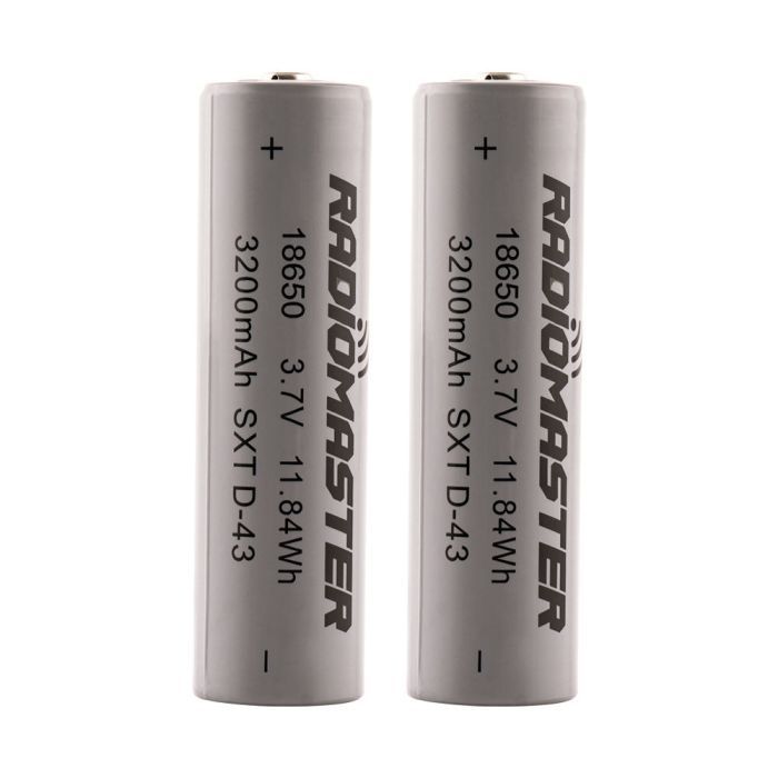 Аккумуляторный блок RadioMaster 18650 3200mAh Battery 2 шт. Фото