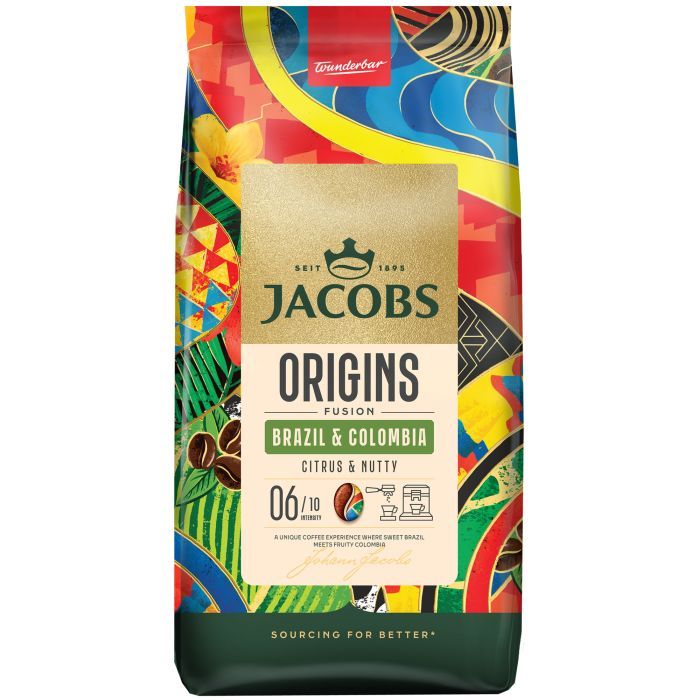 Кофе Jacobs South America Blend в зернах 1 кг Фото