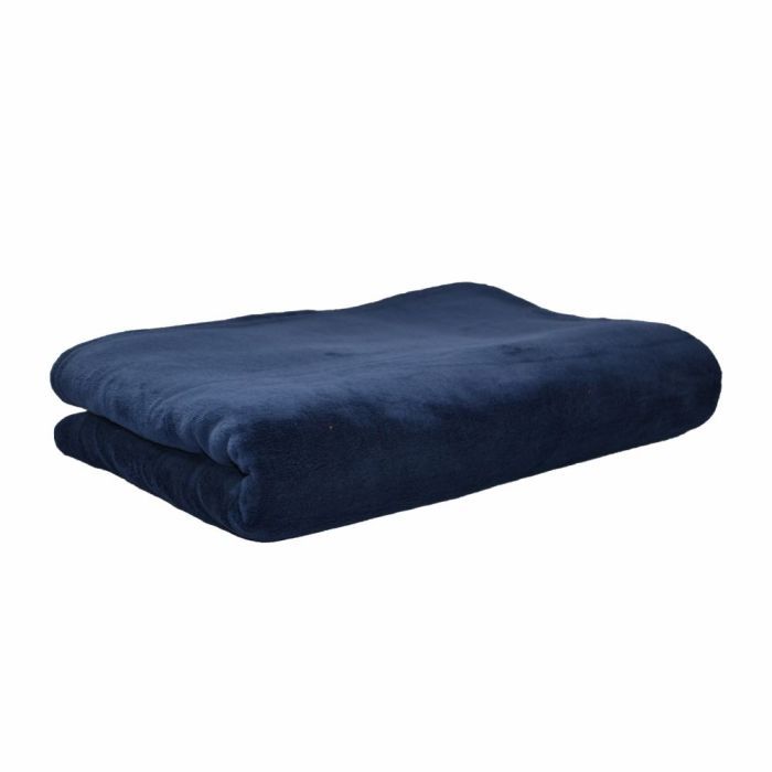 Плед Bergamo Fancy темно-синий 130 х 180 см Фото