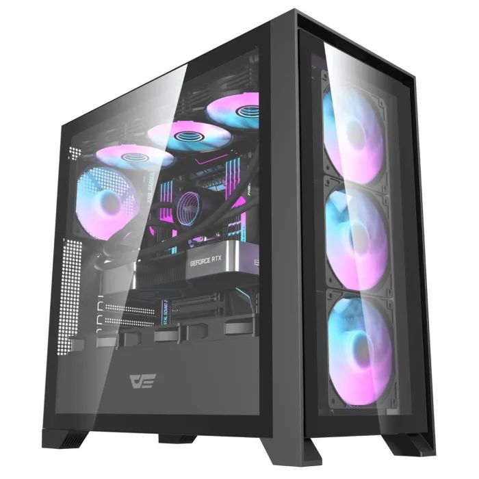 Корпус для ПК DARKFLASH DRX90 GLASS BLACK Фото