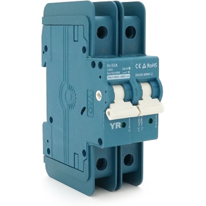 Автоматический выключатель YRO YRL7-63DC/600 2P 32A Фото