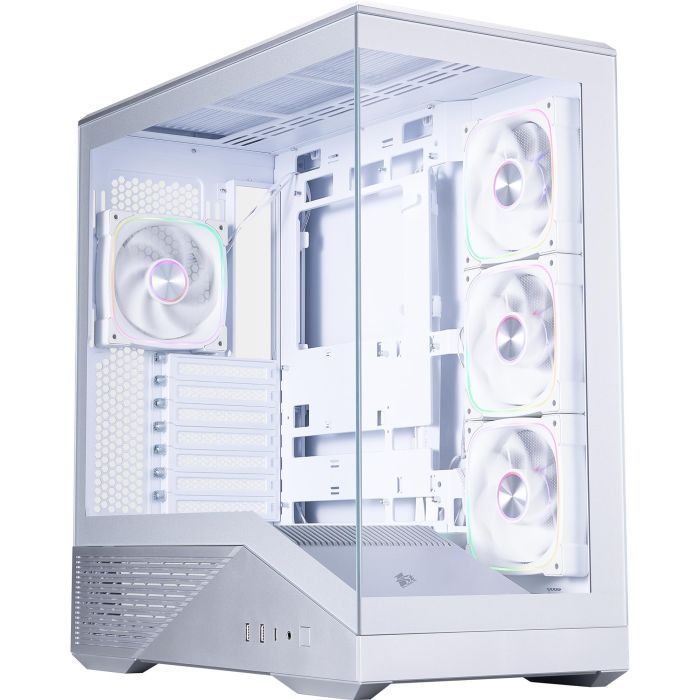 Корпус для ПК 1stPlayer GM7-SV-3FN7R-W-1FN7-W Silver Фото
