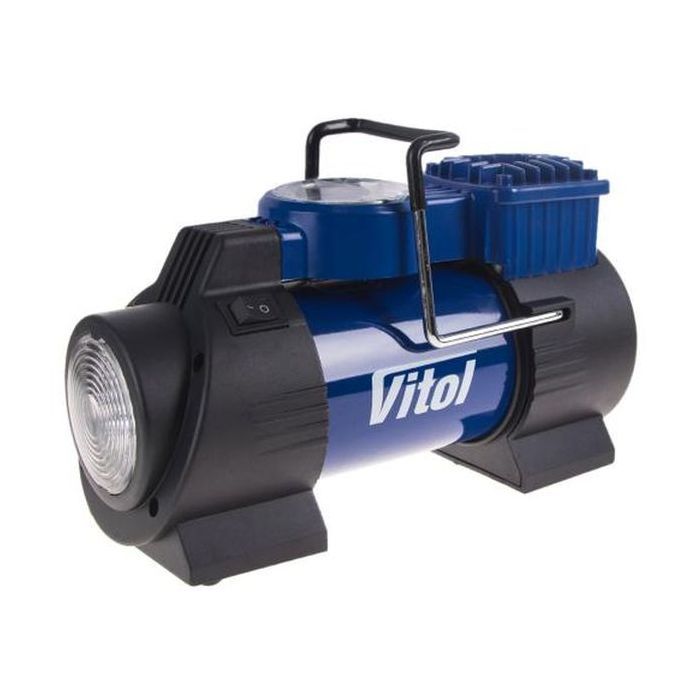 Автомобильный компрессор VITOL K-60 150psi/15Amp/40л Фото