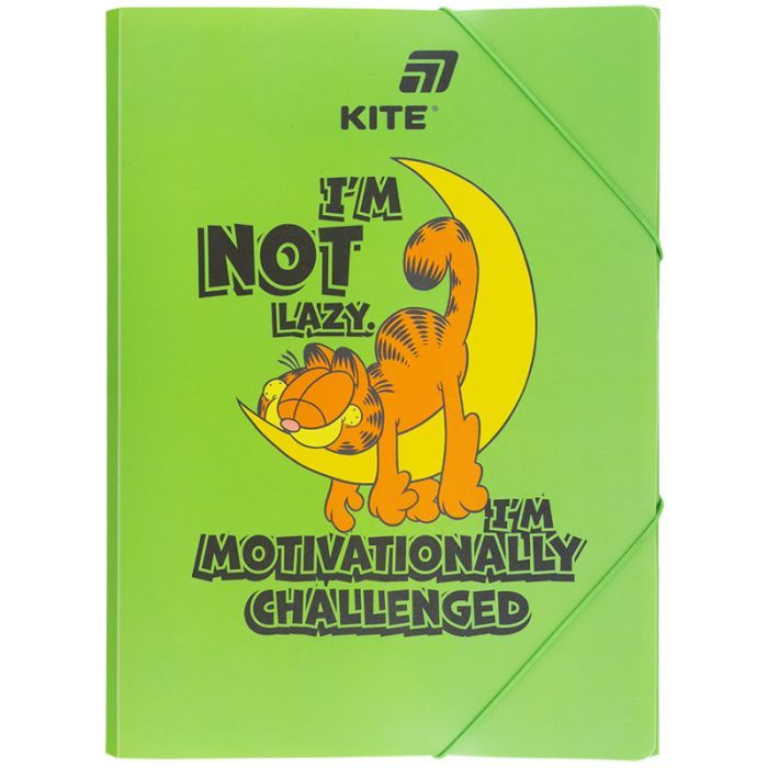 Папка на резинках Kite A4 Garfield Фото