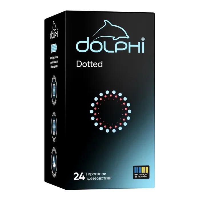 Презервативы Dolphi Dotted 24 шт. Фото