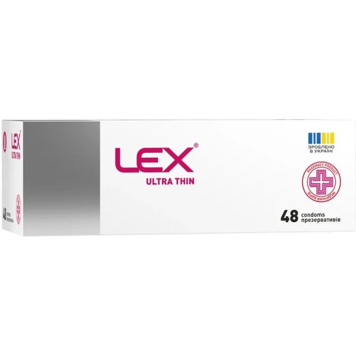 Презервативы Lex Condoms Ultra Thin 48 шт. Фото