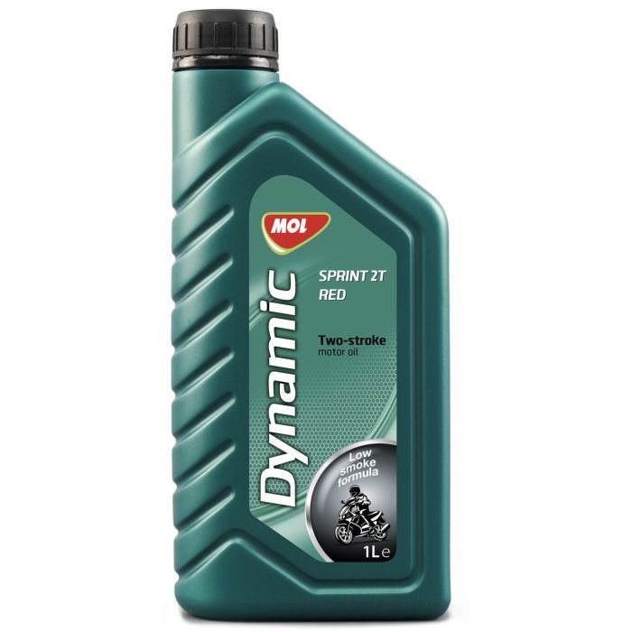 Моторное масло MOL Dynamic Sprint 2T Red 1л Фото