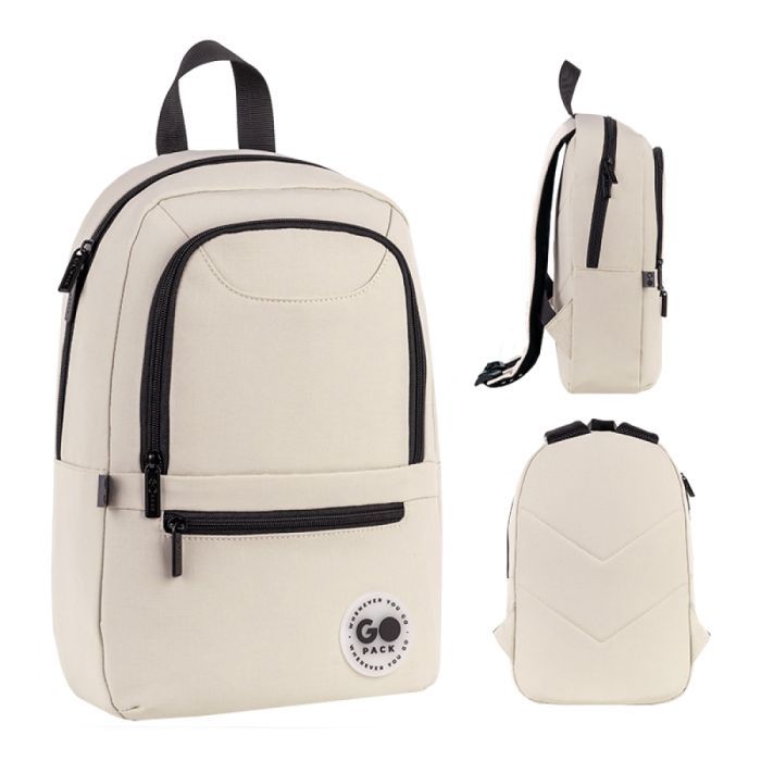 Рюкзак школьный GoPack Education Teens 119S бежевий Фото