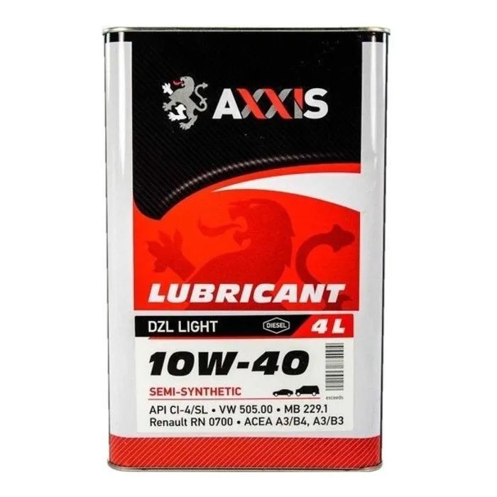Моторное масло AXXIS 10W-40 Power Х 4л Фото