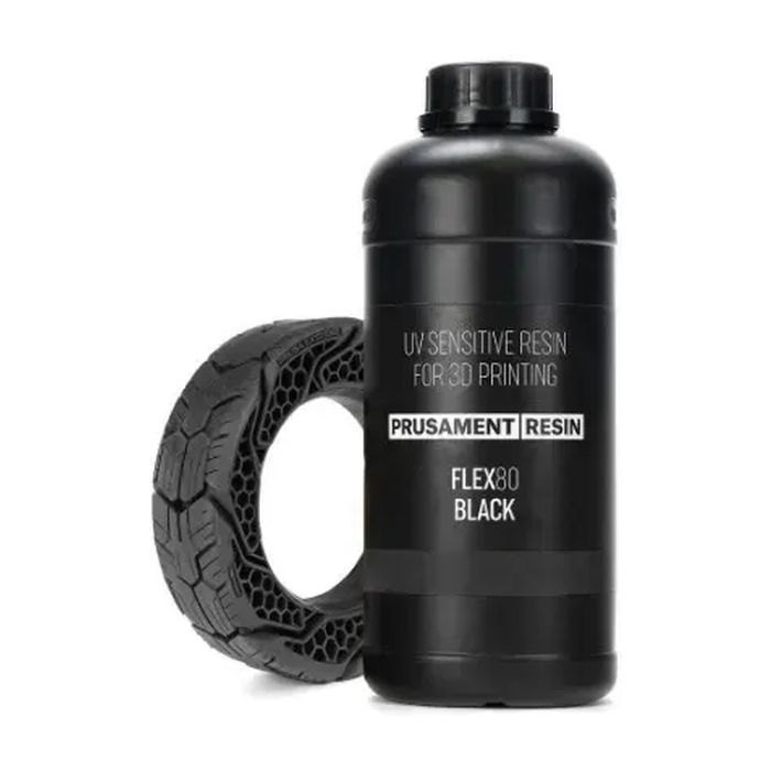 Фотополимерная смола Prusament Resin Flex80 Black 1 кг Фото