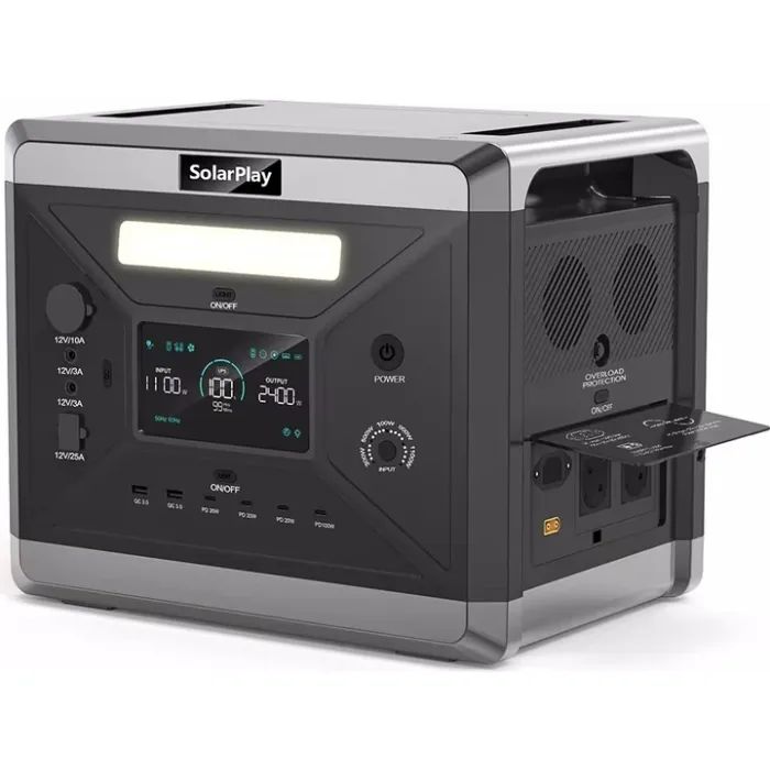Зарядная станция SolarPlay BCQ2501 2400W 2160Wh Фото