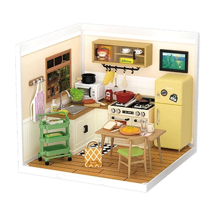 Конструктор Robotime Rolife 3D Кухня Хэппи Милс Фото